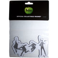 The Beatles Fridge Magnet: Jump Photo Embossed
