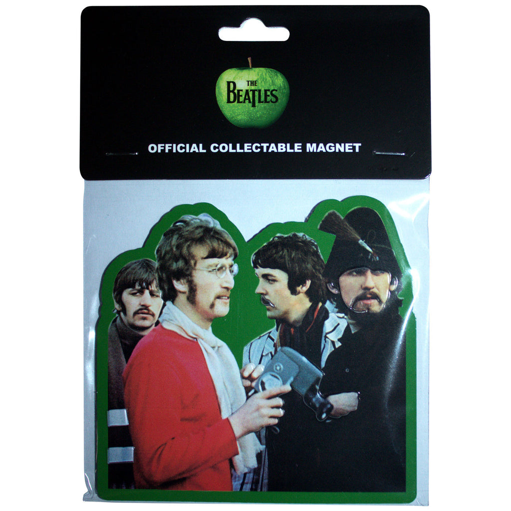 The Beatles Fridge Magnet: Strawberry Fields Forever Photo Embossed