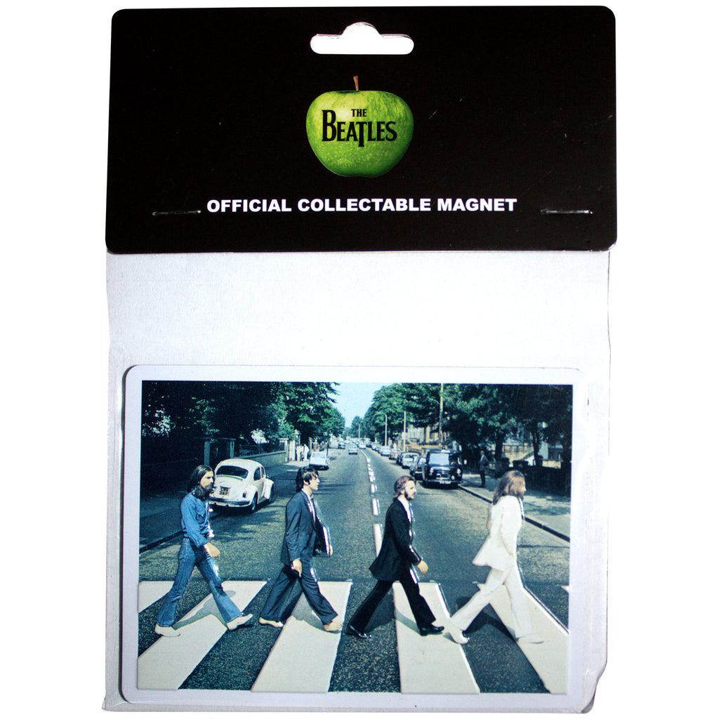 The Beatles Fridge Magnet: Abbey Road Embossed