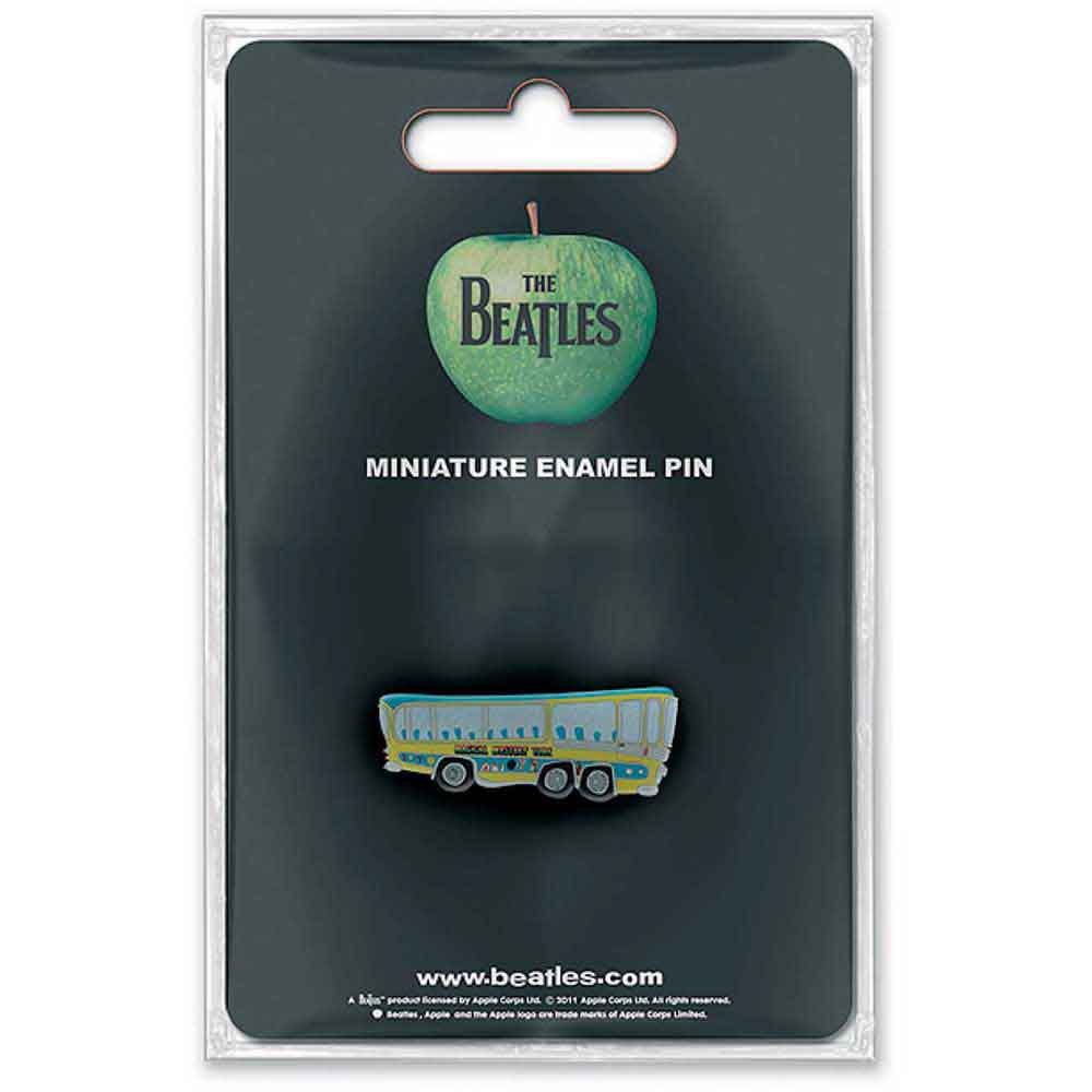 The Beatles Mini Pin Badge: Magical Mystery Tour Bus Mini