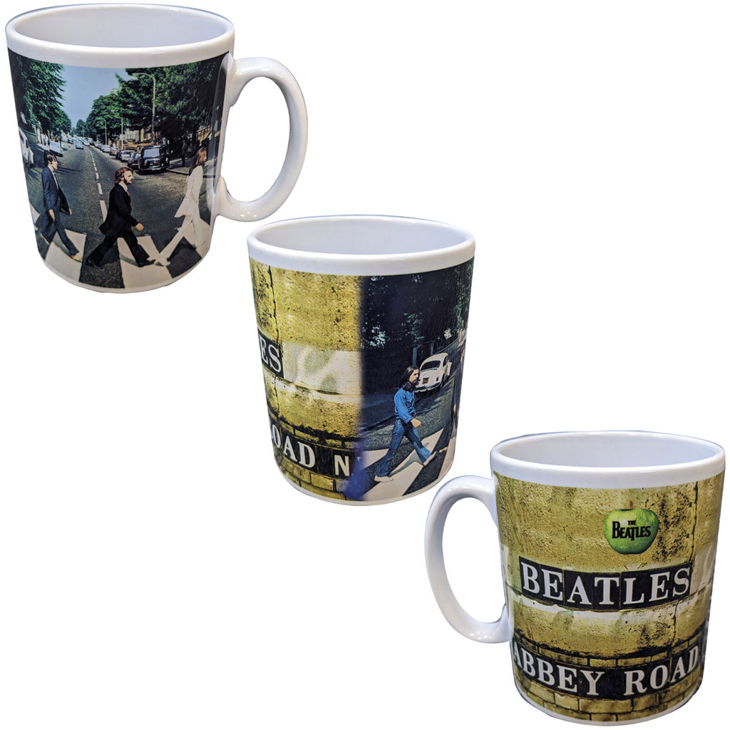 The Beatles Unboxed Mug: Abbey Road Crossing (White)