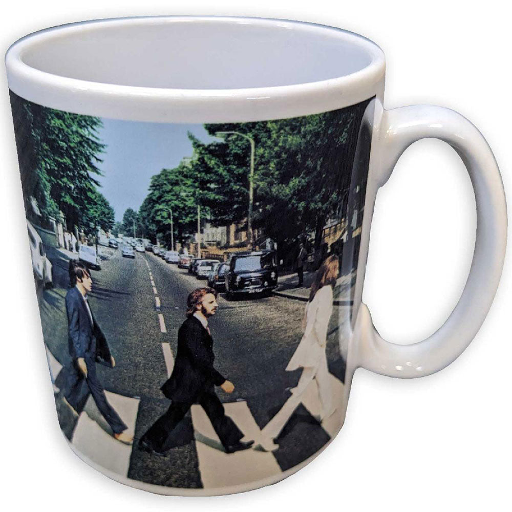 The Beatles Unboxed Mug: Abbey Road Crossing (White)