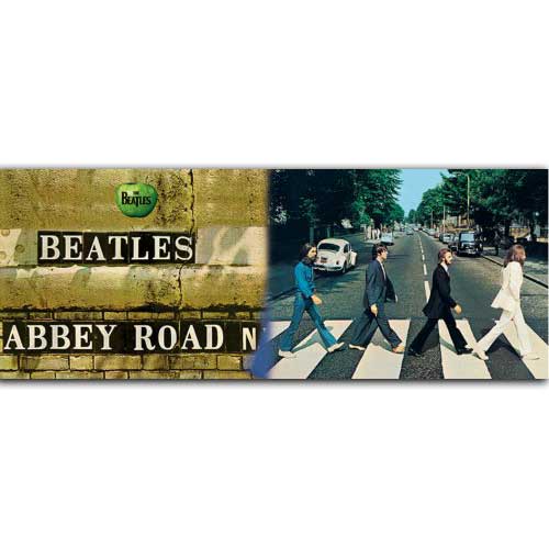 The Beatles Unboxed Mug: Abbey Road Crossing (White)