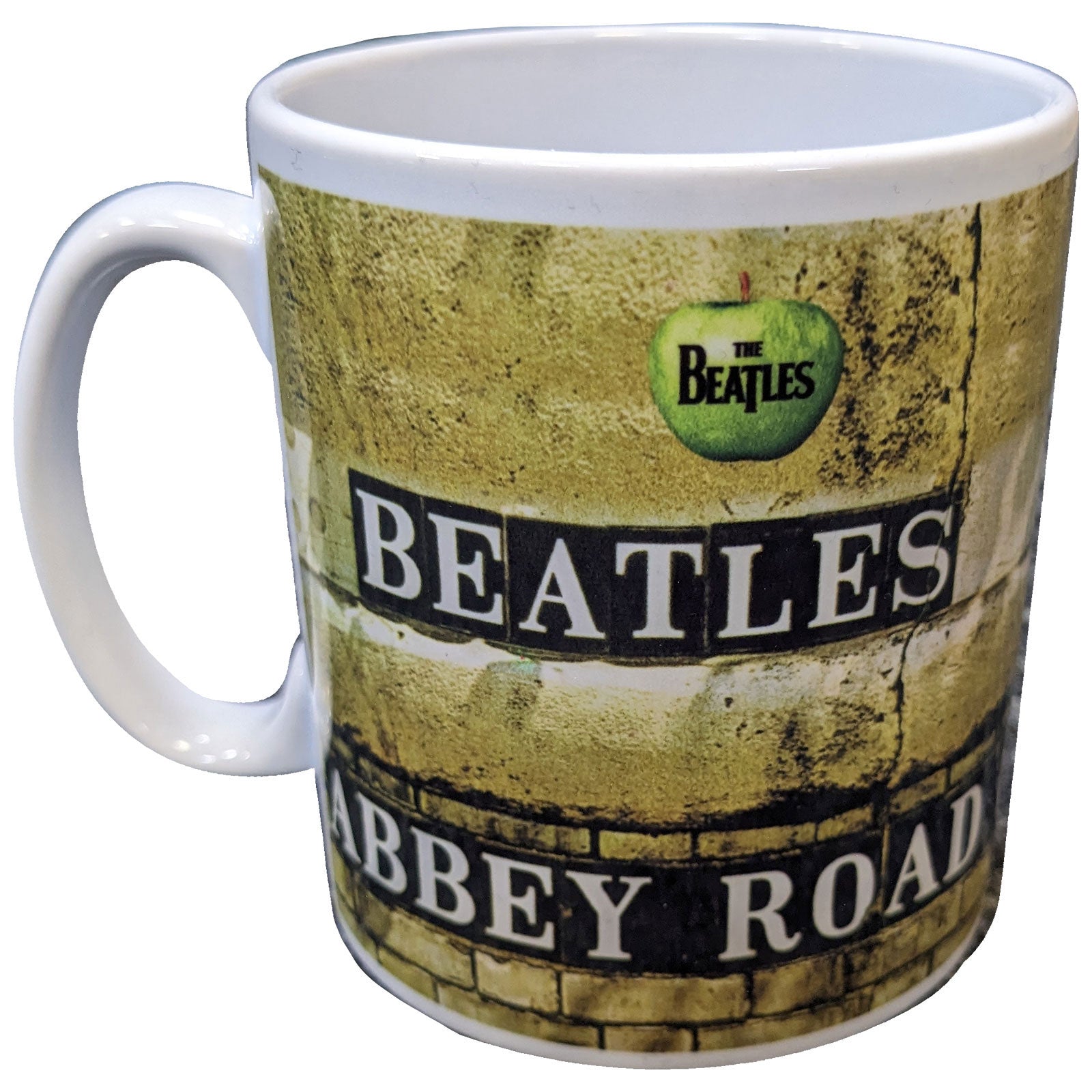 The Beatles Unboxed Mug: Abbey Road Crossing (White)