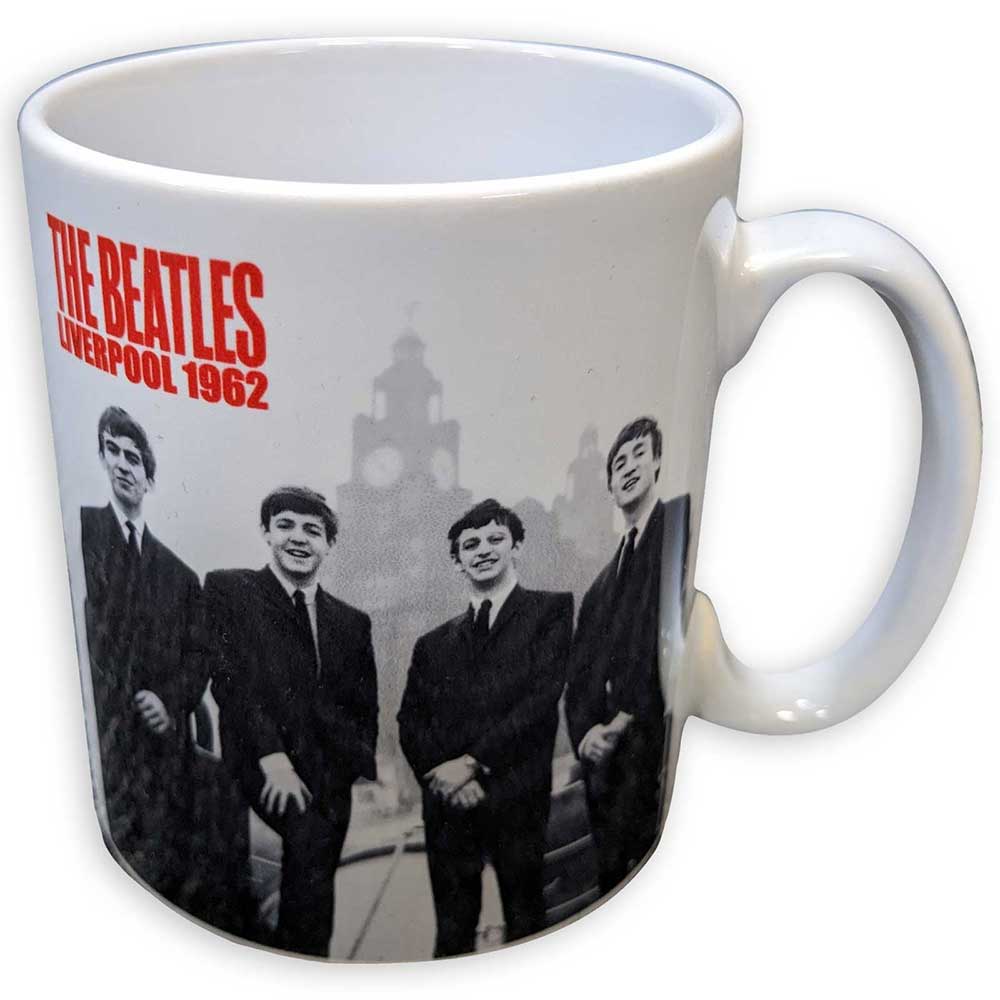The Beatles Unboxed Mug: Liver Buildings (White)