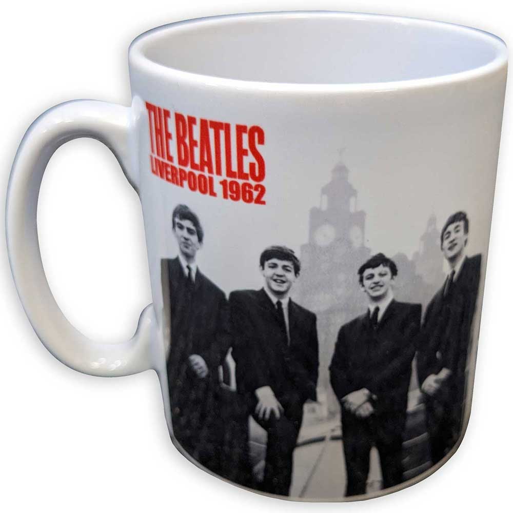 The Beatles Unboxed Mug: Liver Buildings (White)