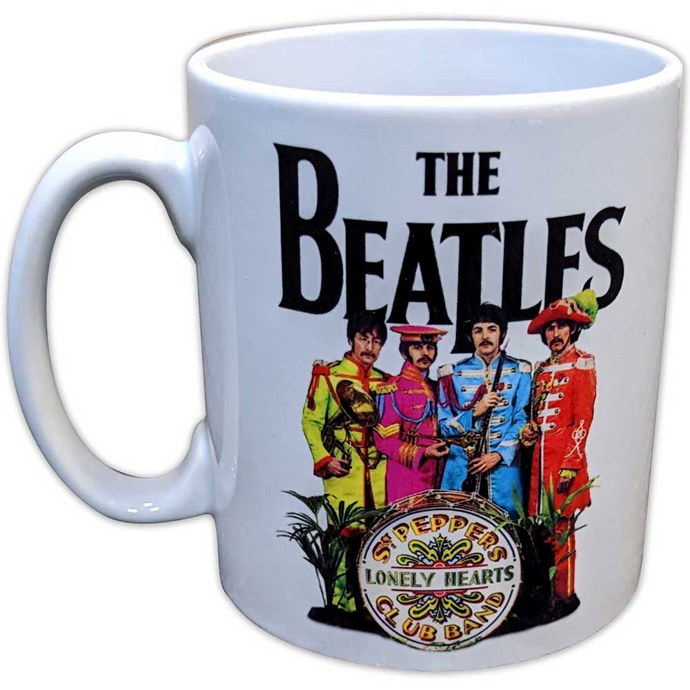 The Beatles Unboxed Mug: Sgt. Pepper (White)