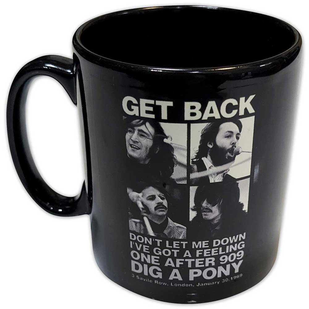 The Beatles Unboxed Mug: 3 Savile Row (Black)