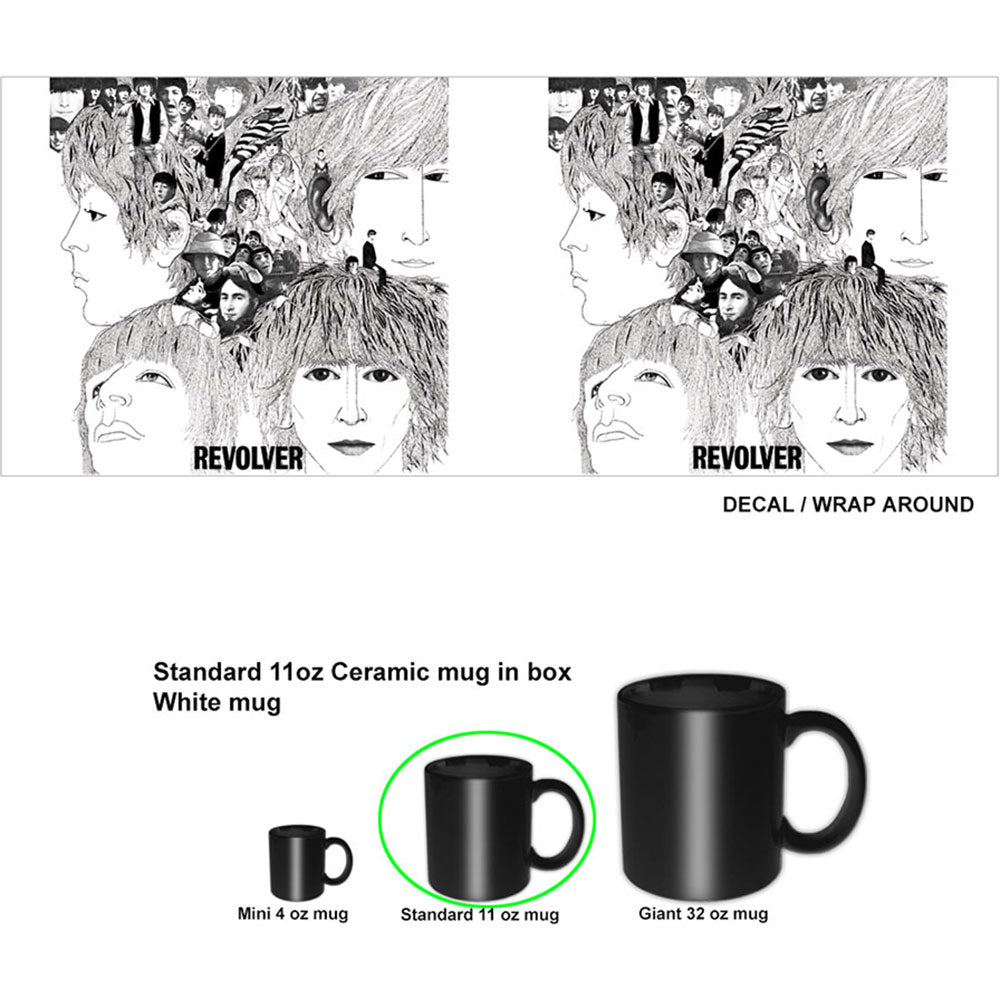 The Beatles Unboxed Mug: Red Drop T Logo (Blue)