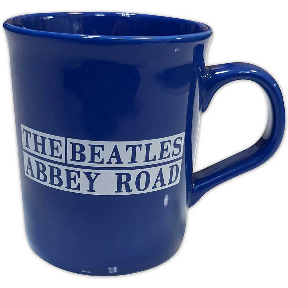 The Beatles Unboxed Mug: Abbey Road Crossing (Blue)