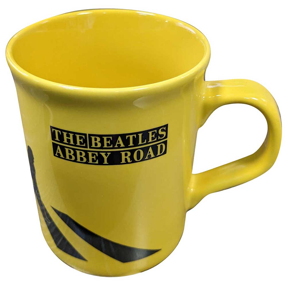 The Beatles Unboxed Mug: Abbey Road Silhouettes (Yellow)