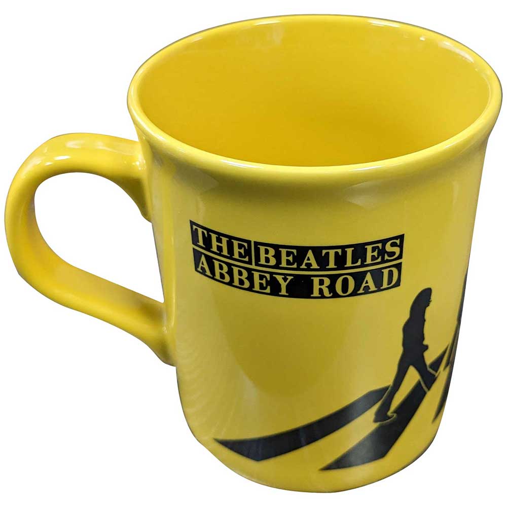 The Beatles Unboxed Mug: Abbey Road Silhouettes (Yellow)