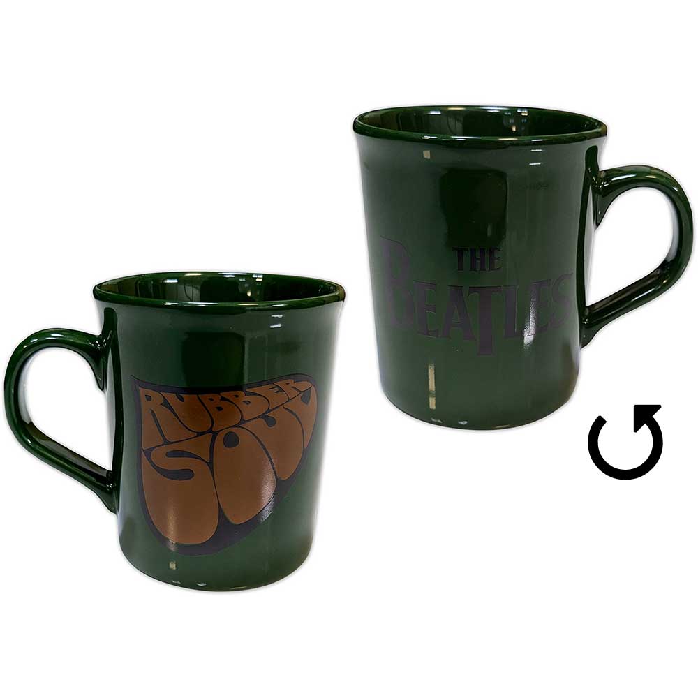 The Beatles Unboxed Mug: Rubber Soul (Green)
