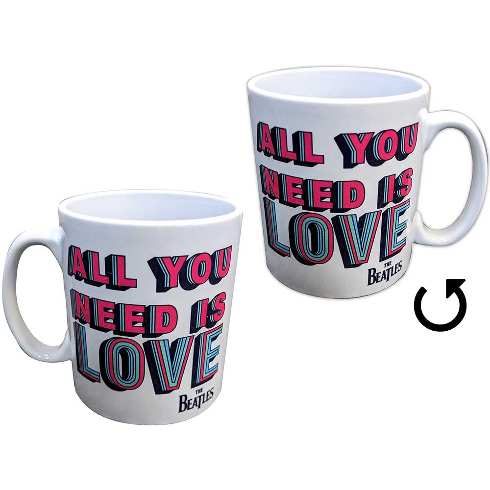 The Beatles Unboxed Mug: All You Need Is Love (White)