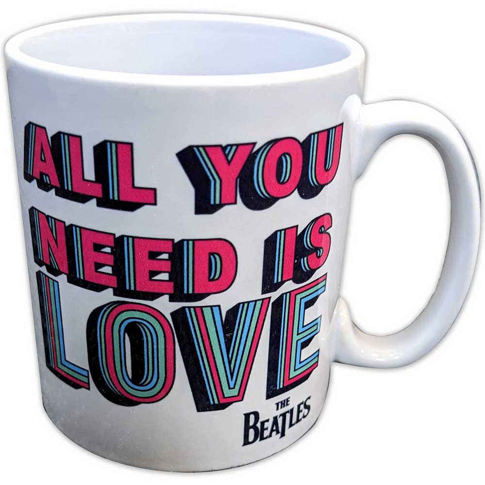 The Beatles Unboxed Mug: All You Need Is Love (White)