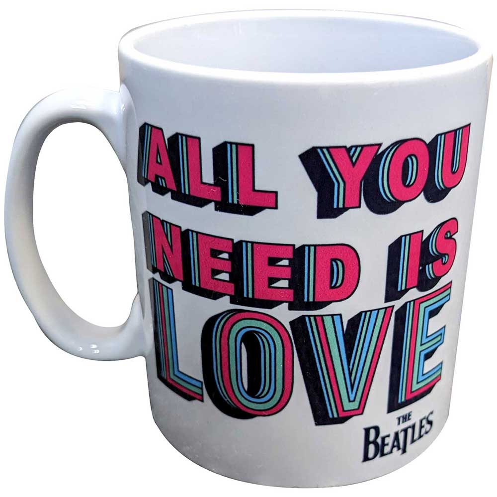 The Beatles Unboxed Mug: All You Need Is Love (White)