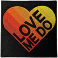 The Beatles Standard Patch: Love Me Do Gradient Heart