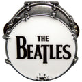 The Beatles Pin Badge: Drop T Drum