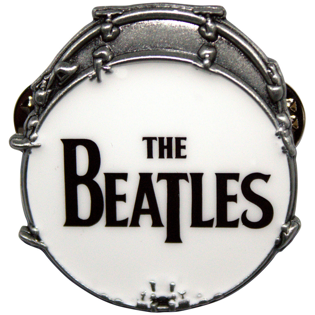 The Beatles Pin Badge: Drop T Drum