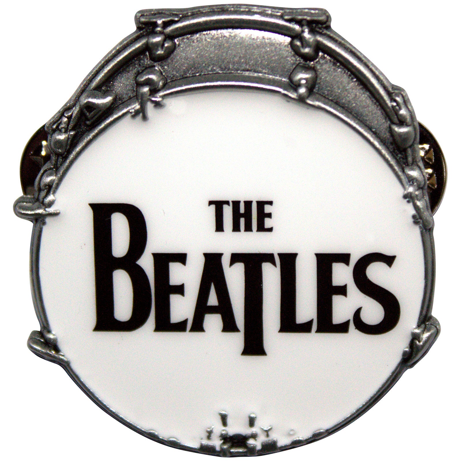 The Beatles Pin Badge: Drop T Drum