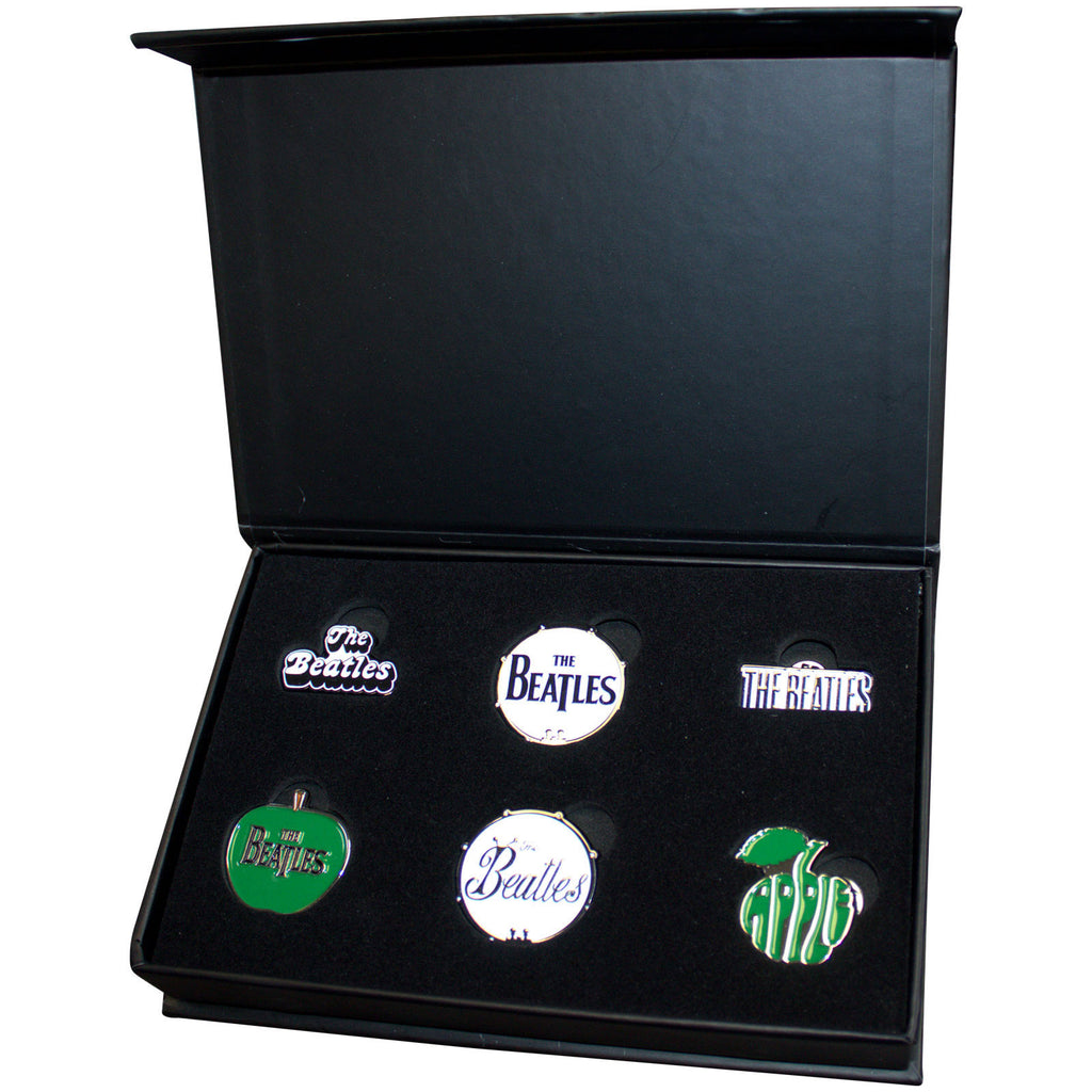 The Beatles Pin Badge Set: Logos