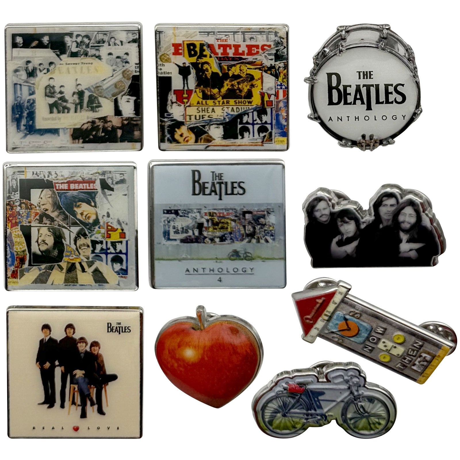 The Beatles Pin Badge Set: Anthology