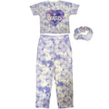 The Beatles Ladies Pyjamas: Heart & Drop T Logo (White)