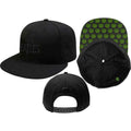 The Beatles Unisex Snapback Cap: Drop T Logo (Black)