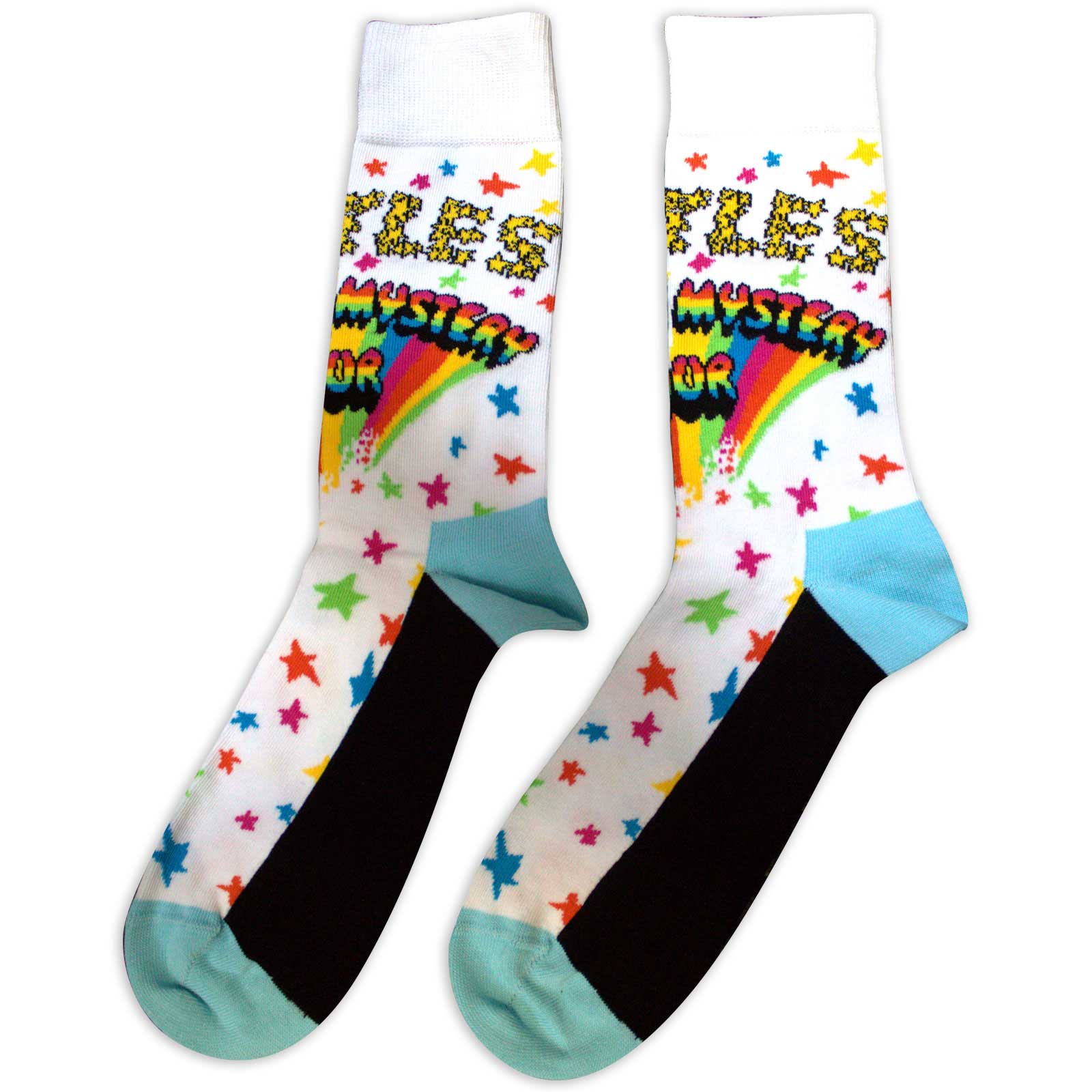 The Beatles Unisex Ankle Socks: Magical Mystery Tour (White) (UK Size 7 - 11)