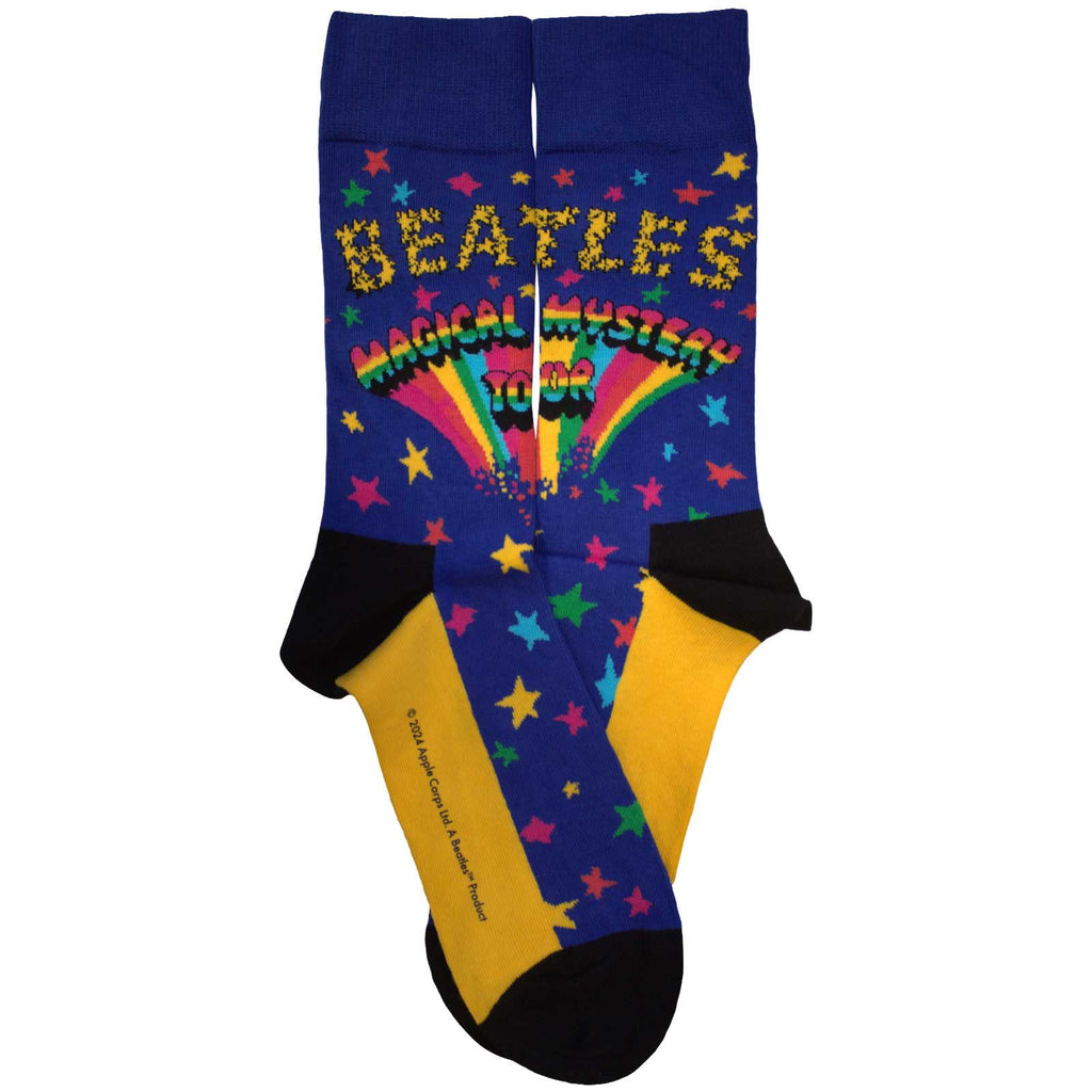 The Beatles Unisex Ankle Socks: Magical Mystery Tour (Blue)