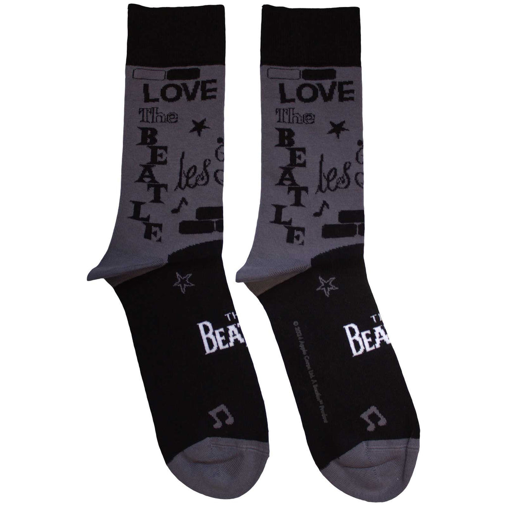 The Beatles Unisex Ankle Socks: Cavern (Charcoal Grey)