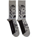 The Beatles Unisex Ankle Socks: Cavern (Grey)