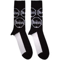 The Beatles Unisex Ankle Socks: Drum Logo Repeat (Black)