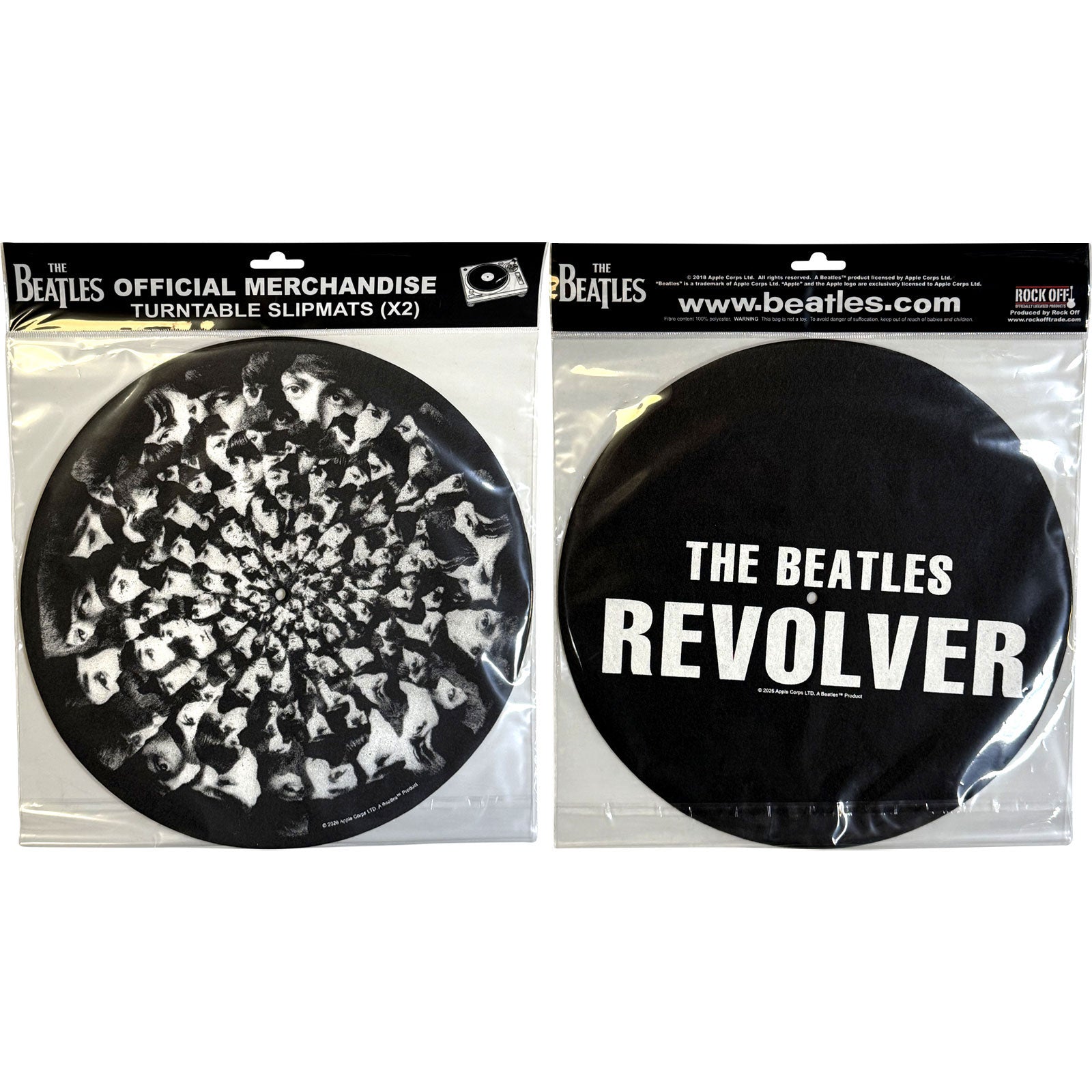 Beatles Slipmat Set: Revolver & Faces