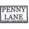 The Beatles Standard Patch: Penny Lane White (White)