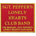 The Beatles Standard Patch: Sgt. Pepper's.Red (Red)