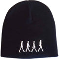 The Beatles Unisex Beanie Hat: Sonic Silver Abbey Road (Black)
