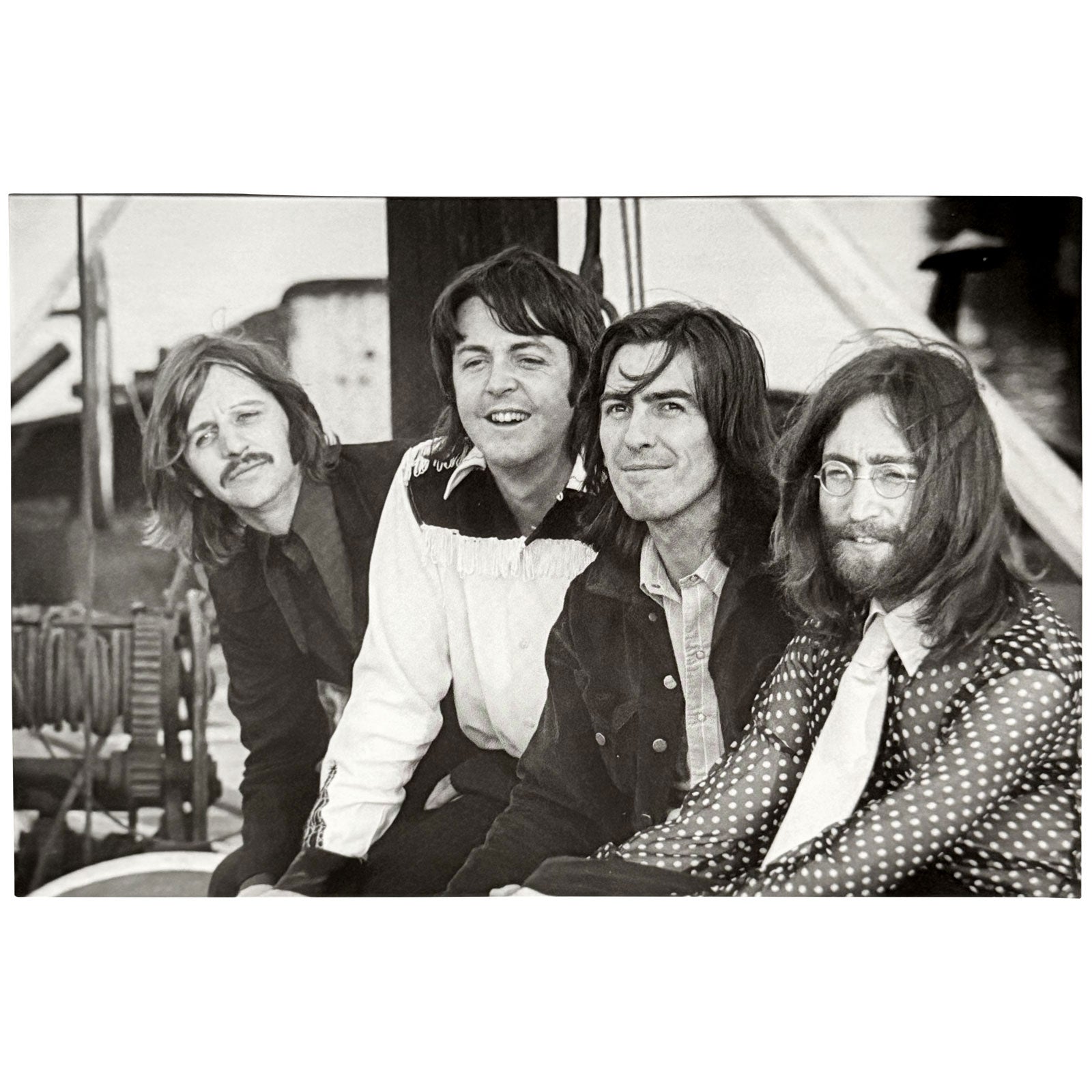 The Beatles Sticker: 1969 Photo