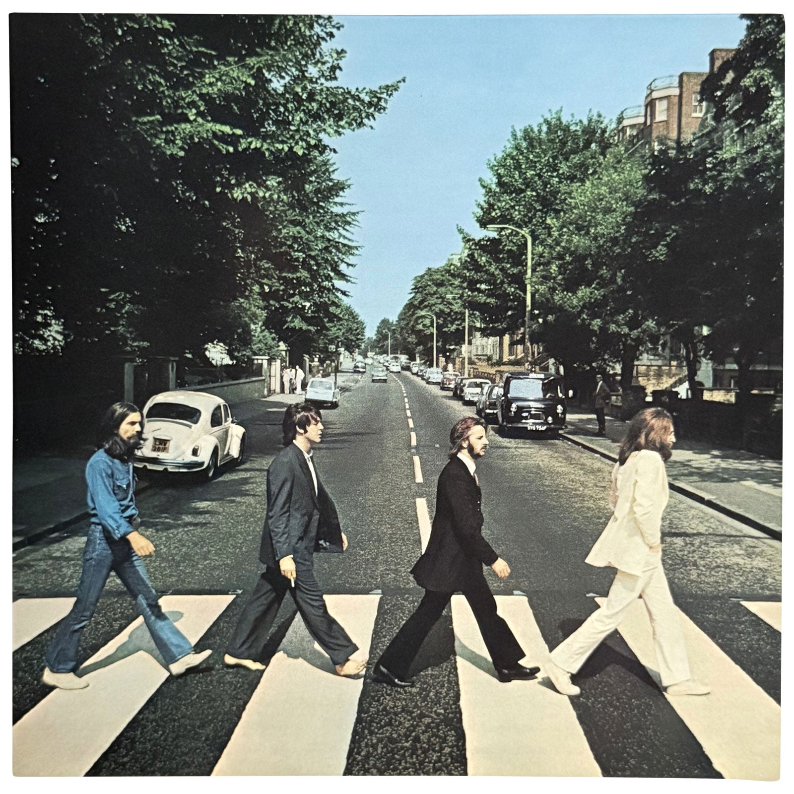 The Beatles Sticker: Abbey Road Album