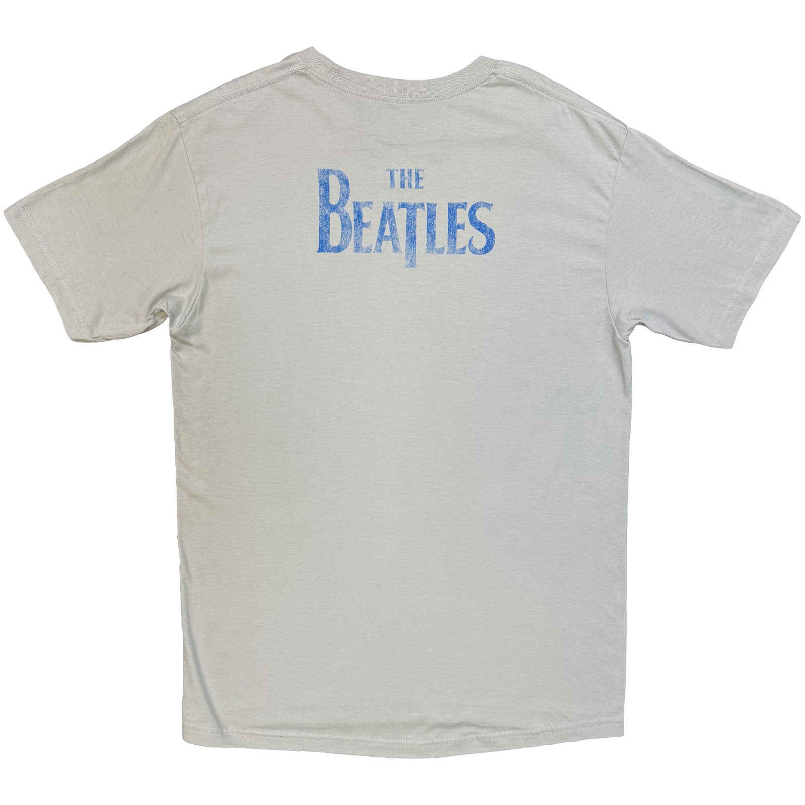 The Beatles Unisex T-Shirt: Vintage Ob La Di (Grey) (Back Print)