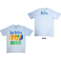 The Beatles Unisex T-Shirt: Vintage Ob La Di (Pale Blue) (Back Print)