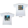 The Beatles Unisex T-Shirt: Vintage Abbey Road (White) (Back Print)