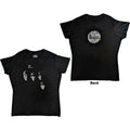 The Beatles Ladies T-Shirt: With The Beatles (Black) (Back Print)