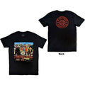 The Beatles Unisex T-Shirt: Vintage Sgt Pepper (Black) (Back Print)