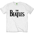 The Beatles Unisex T-Shirt: Drop T (White)
