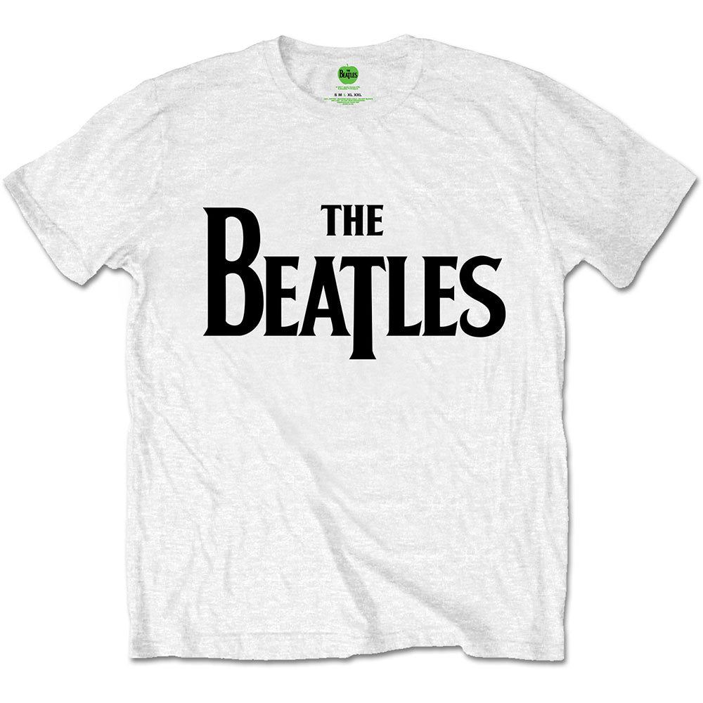 The Beatles Unisex T-Shirt: Drop T (White)