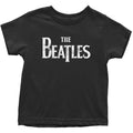 The Beatles Kids Toddler T-Shirt: Drop T Logo (Black)