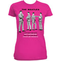 The Beatles Ladies T-Shirt: You Can't Do That (Fuchsia Pink)