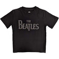 The Beatles Kids T-Shirt: Drop T (Black) (Embellished)