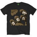 The Beatles Unisex T-Shirt: Rubber Soul Sketch (Black)